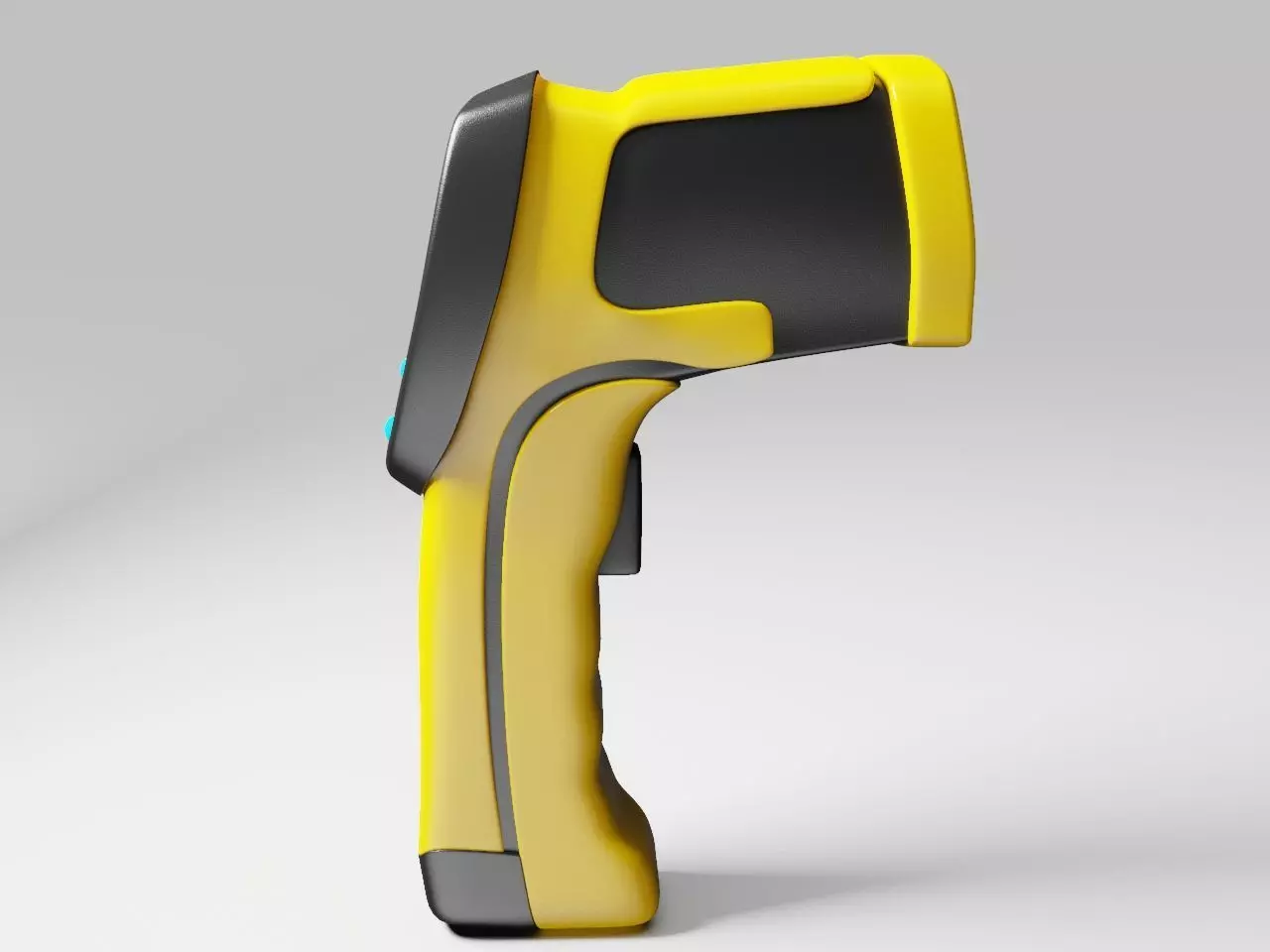 3D IR Infrared Thermometer 3D model_0