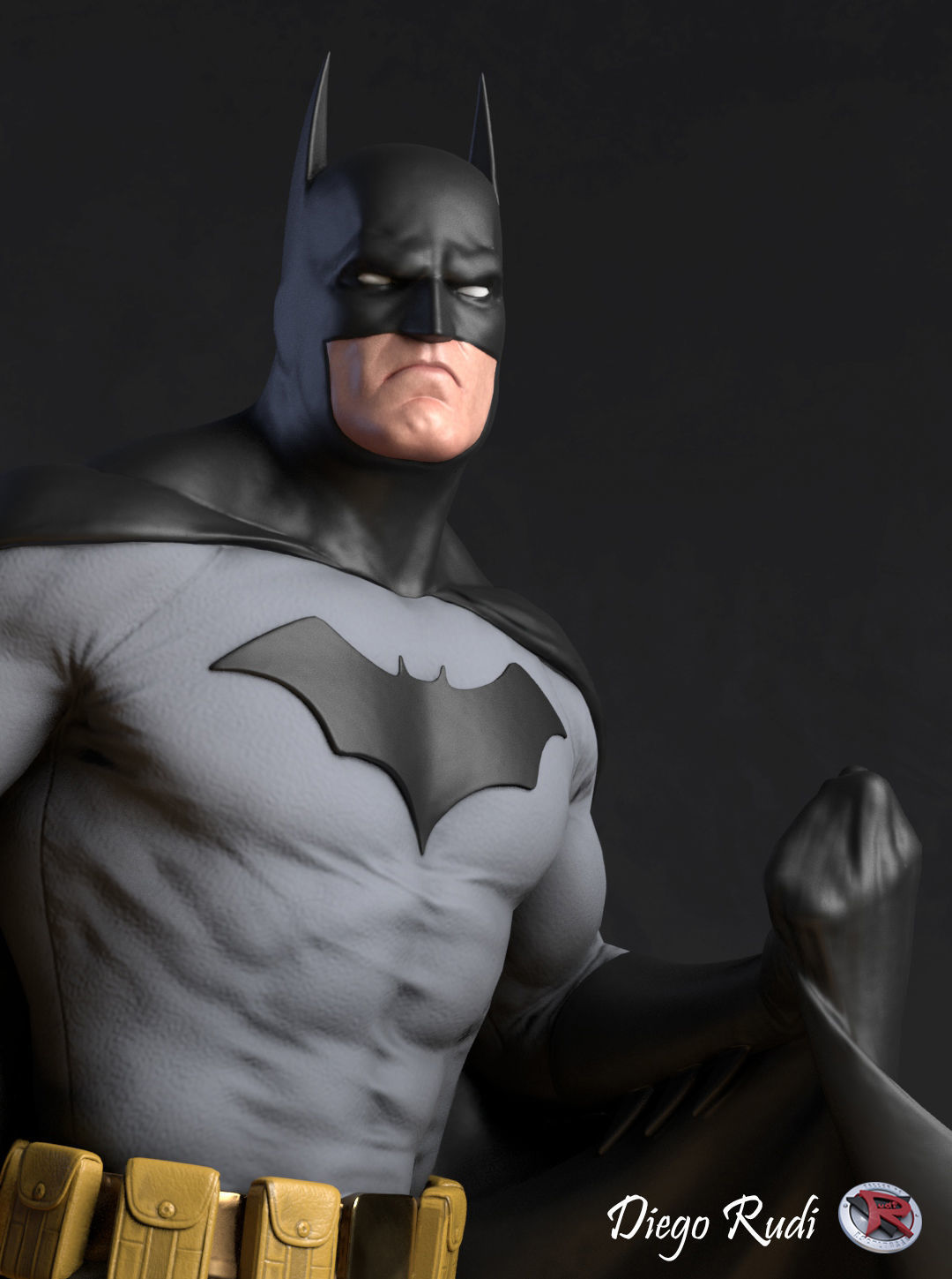 Batman STL Printable 3D print model_4