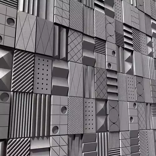 Stone wallcovering decor n1