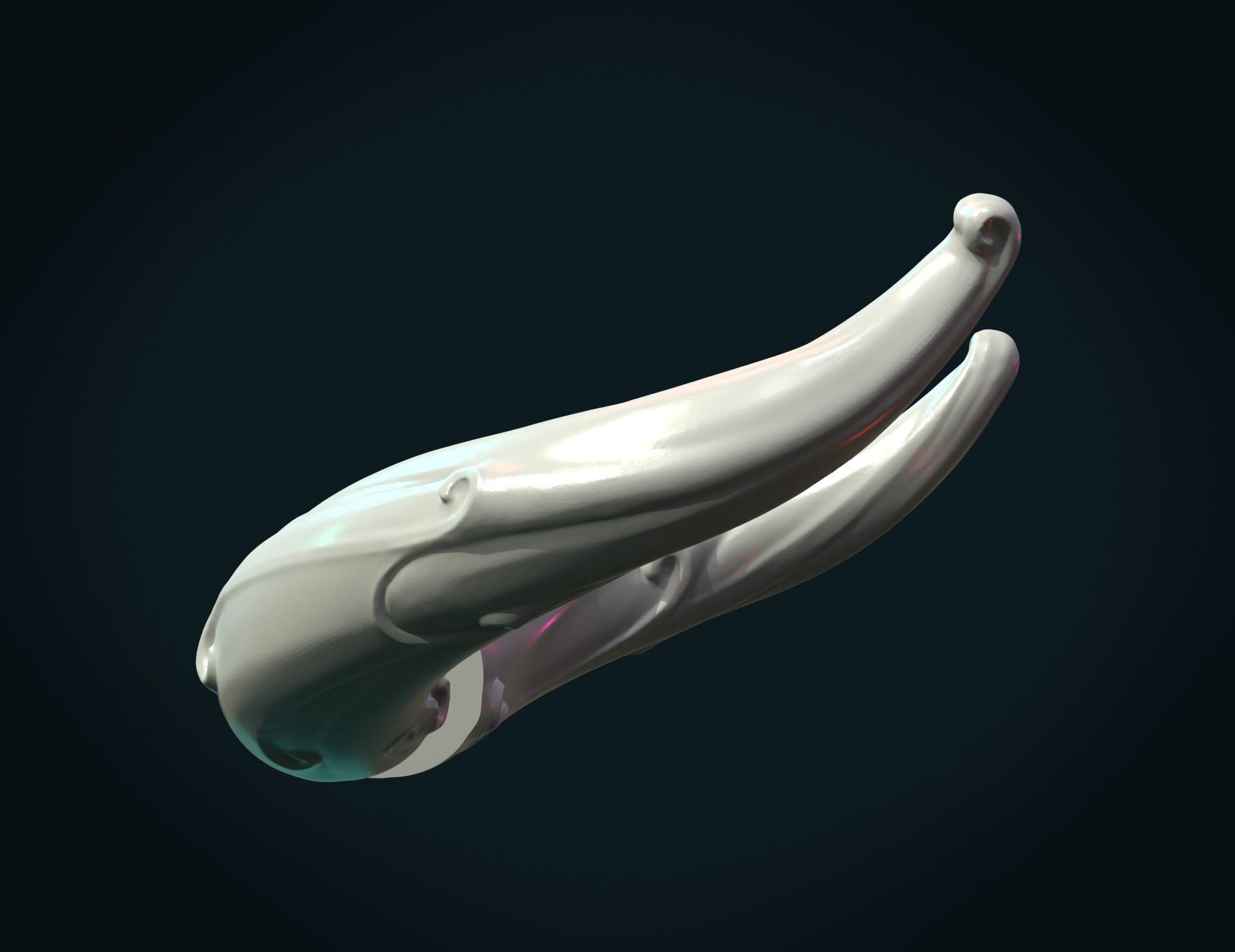 Horns 3D print model_3