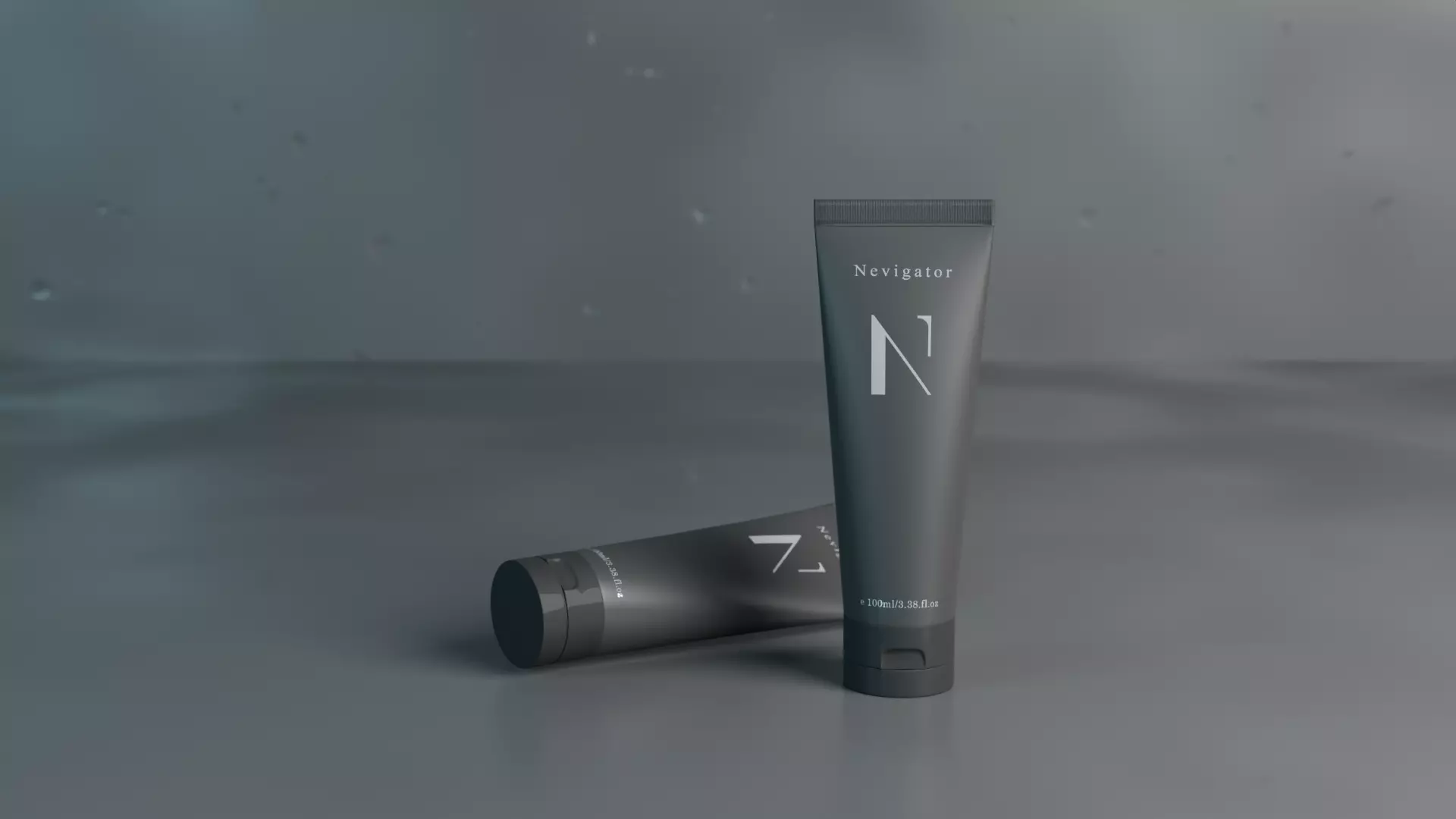 Cosmetic tube 3D model