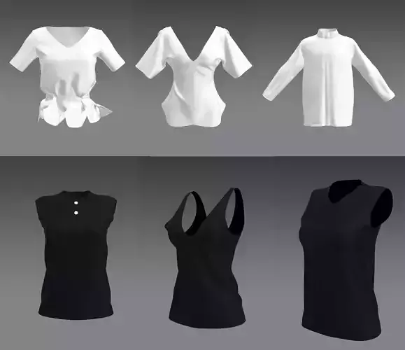 Set 6 in 1 Woman Clothing 2