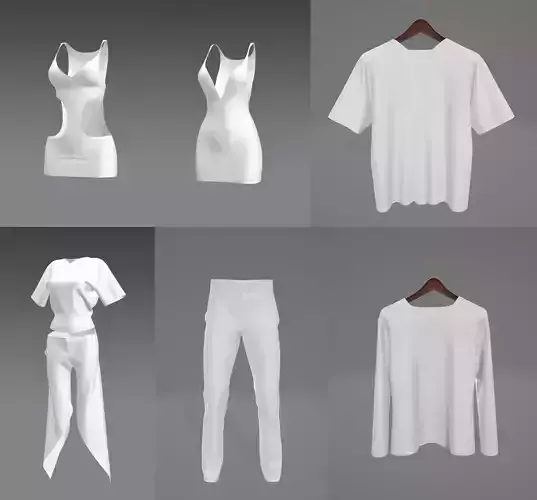 Set 6 in 1 Woman Clothing 4