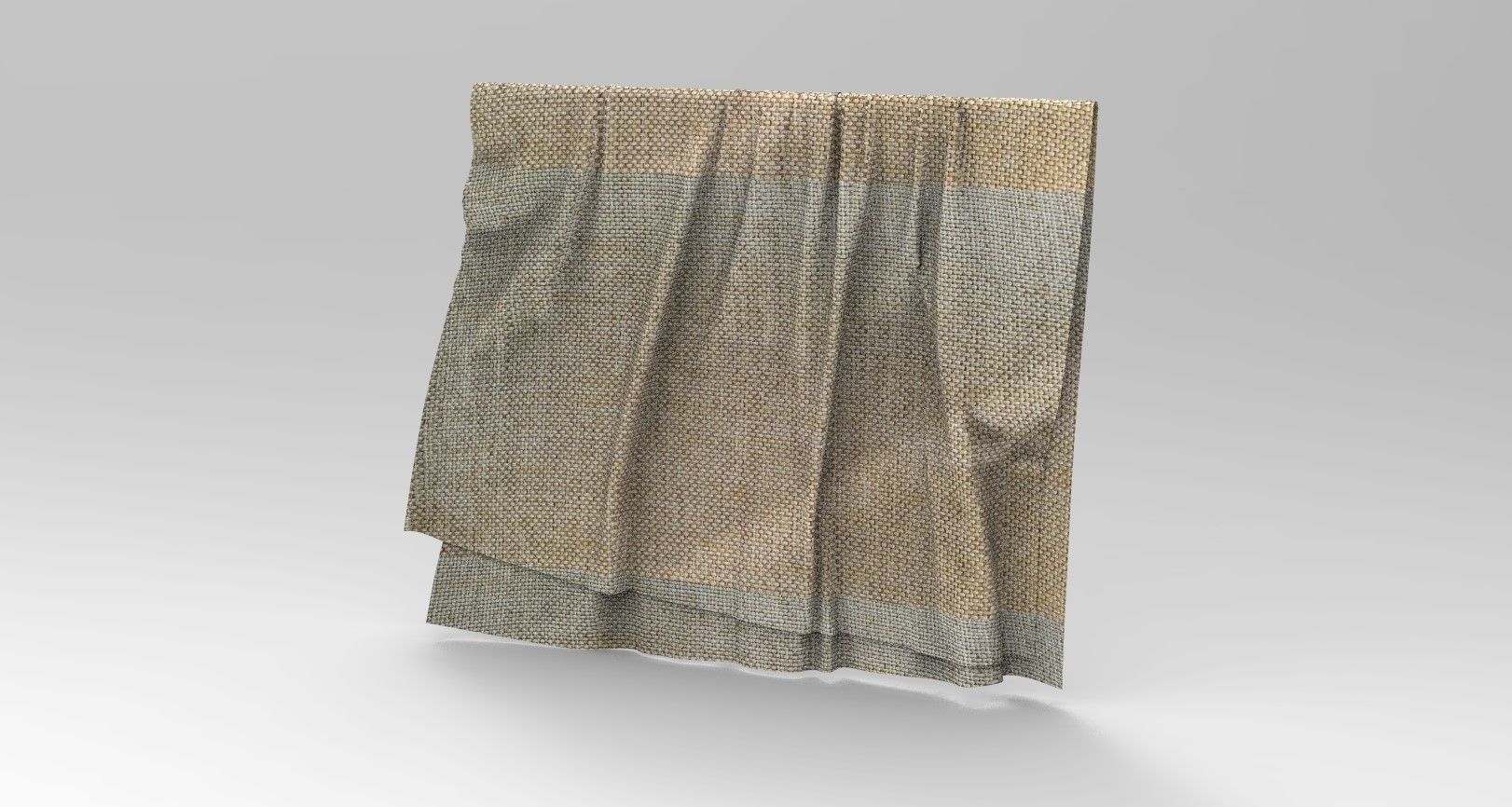 Set 6 in 1 Cloth 2 Low-poly 3D model_33