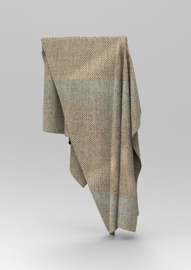 Set 6 in 1 Cloth 2 Low-poly 3D model_12