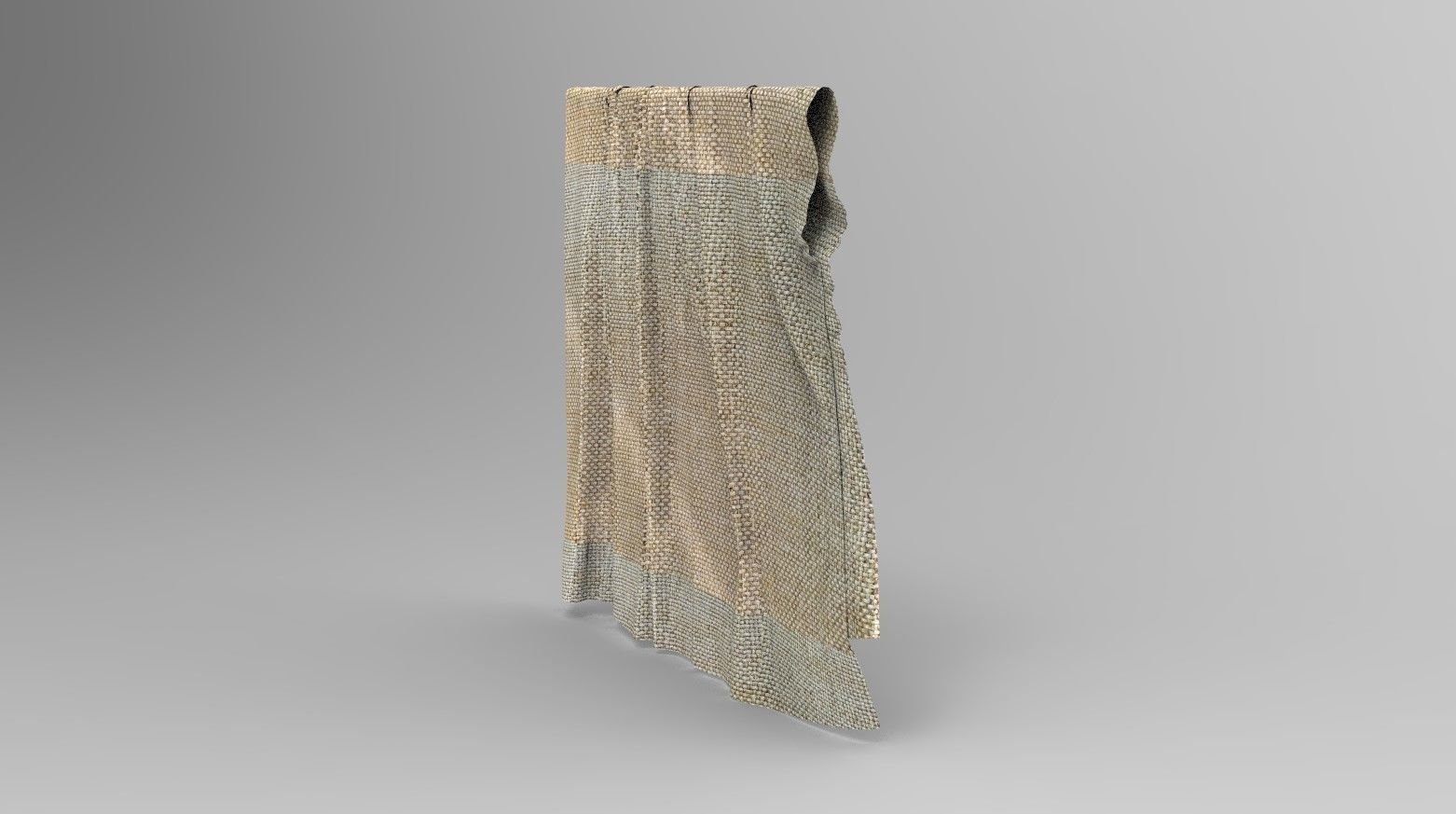 Set 6 in 1 Cloth 2 Low-poly 3D model_41