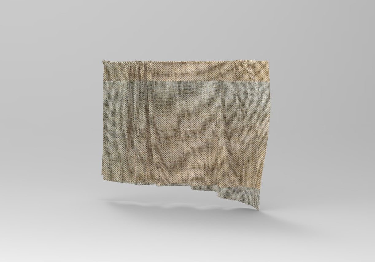 Set 6 in 1 Cloth 2 Low-poly 3D model_27