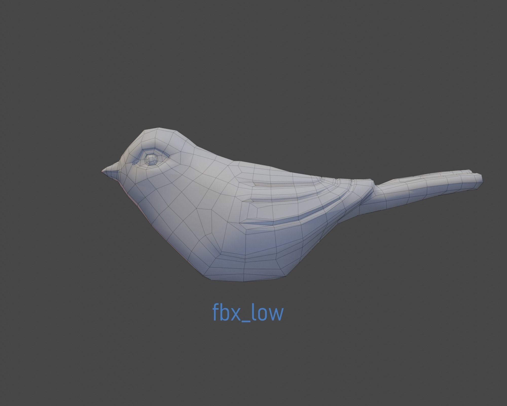 Ceramic bird for 3d print 3D print model_6