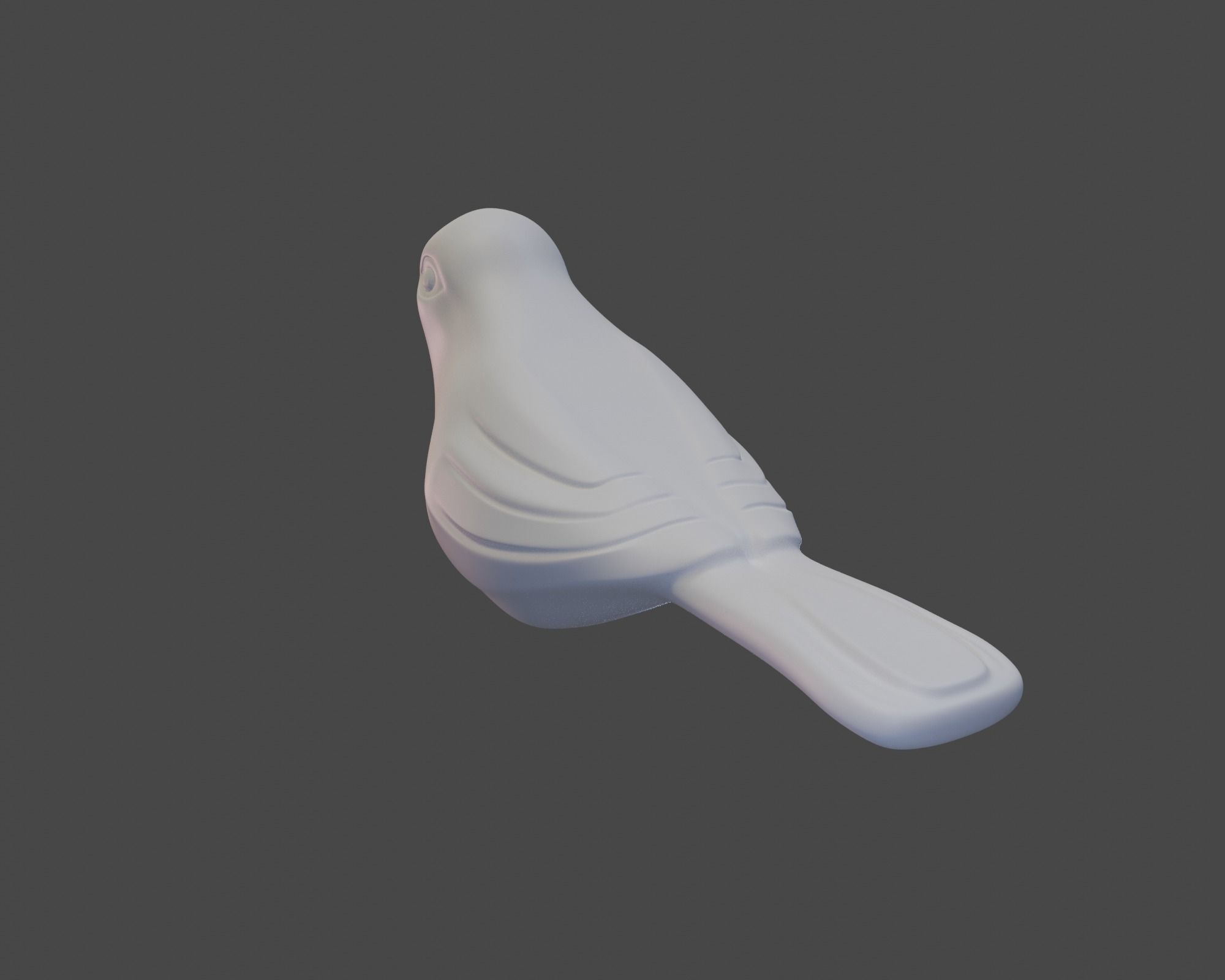 Ceramic bird for 3d print 3D print model_1