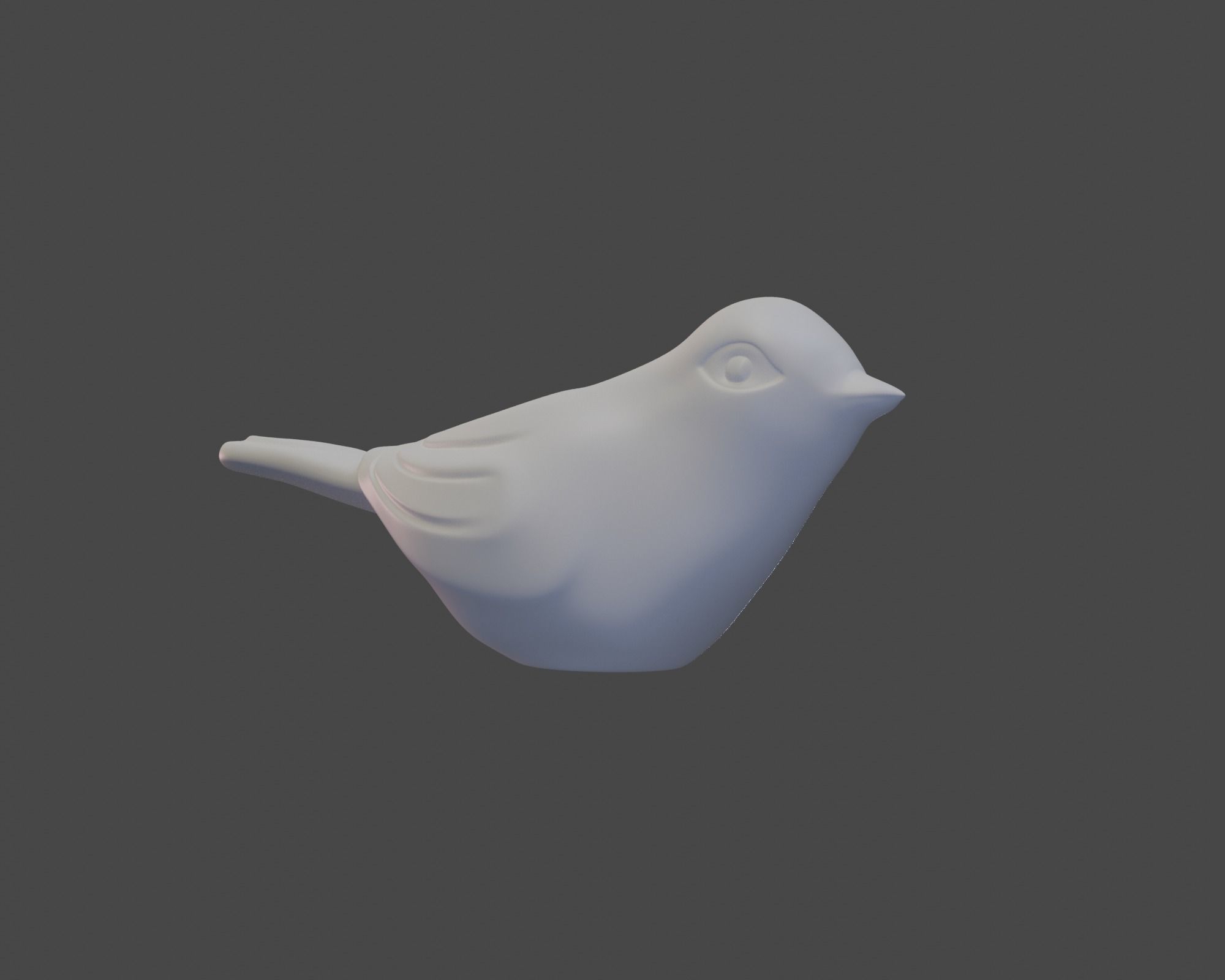 Ceramic bird for 3d print 3D print model_3