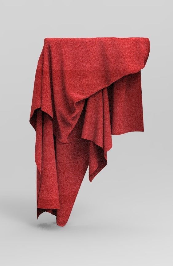 Set 7 in 1 Cloth 3 Low-poly 3D model_10