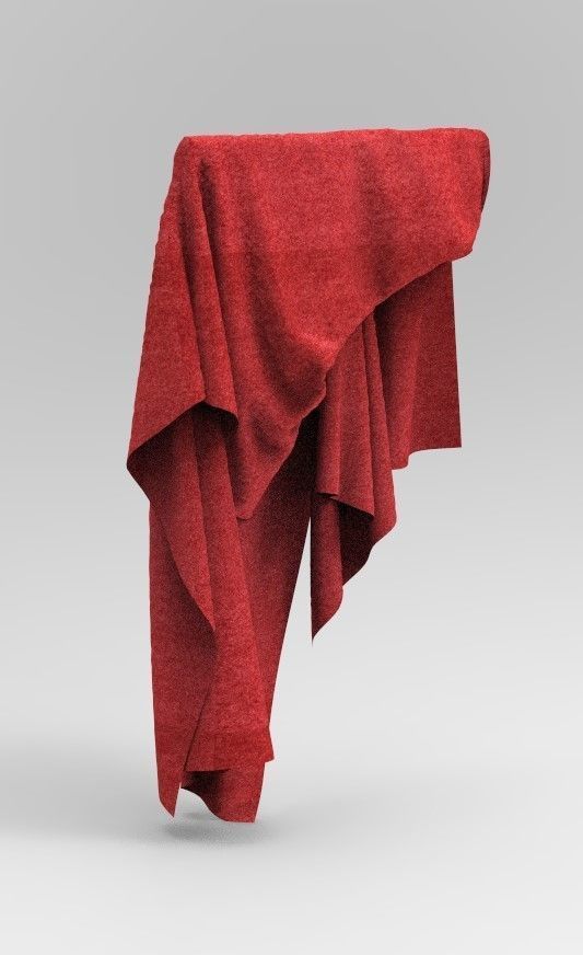 Set 7 in 1 Cloth 3 Low-poly 3D model_9