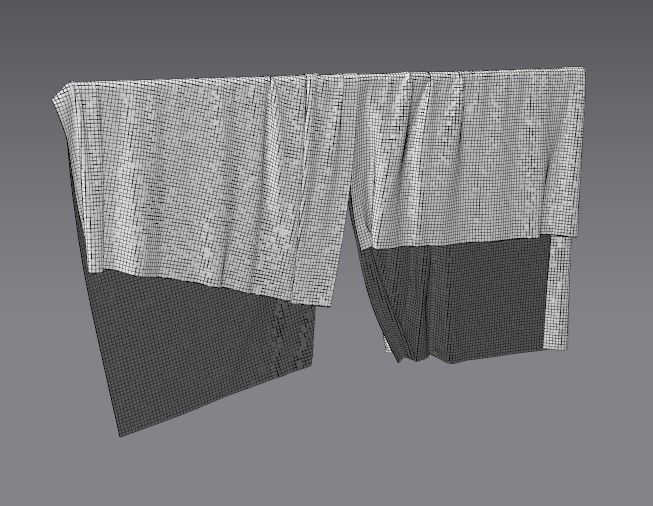 Set 7 in 1 Cloth 3 Low-poly 3D model_52
