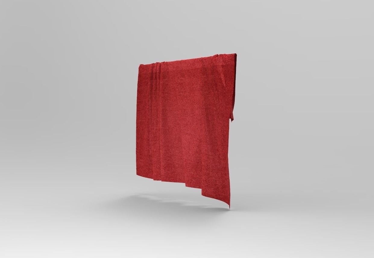 Set 7 in 1 Cloth 3 Low-poly 3D model_26