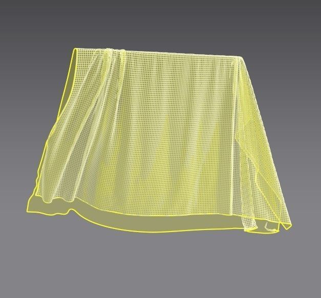 Set 7 in 1 Cloth 3 Low-poly 3D model_16