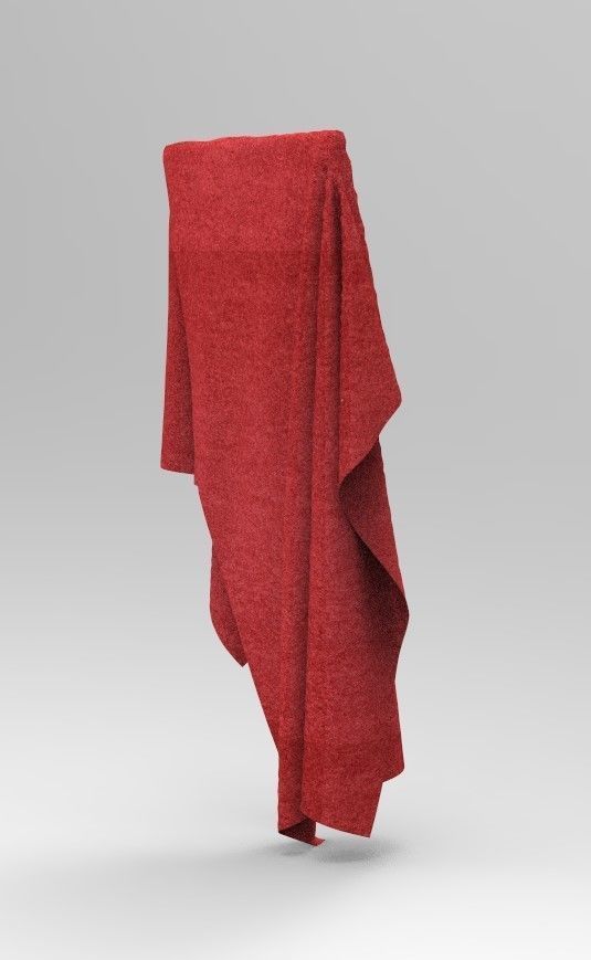 Set 7 in 1 Cloth 3 Low-poly 3D model_15