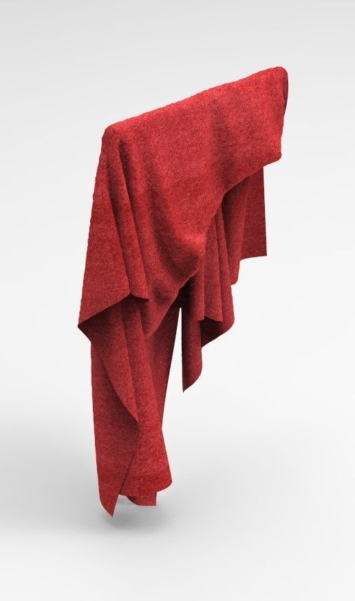 Set 7 in 1 Cloth 3 Low-poly 3D model_3