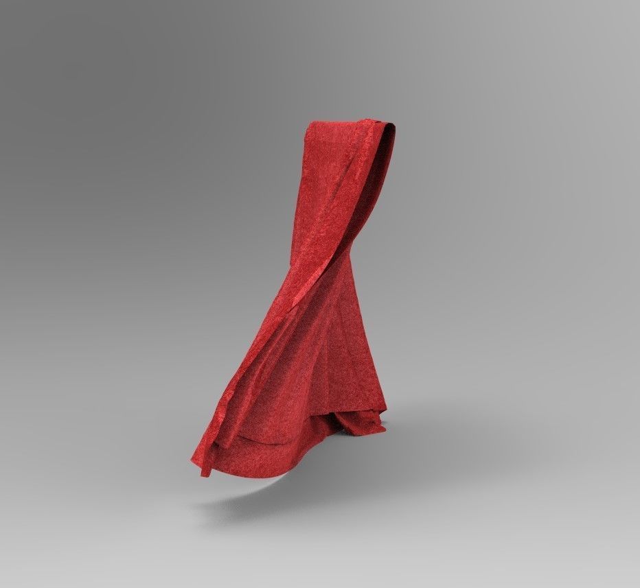 Set 7 in 1 Cloth 3 Low-poly 3D model_18
