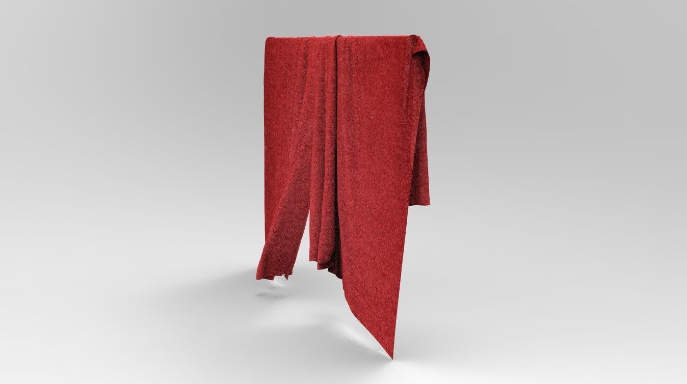 Set 7 in 1 Cloth 3 Low-poly 3D model_63