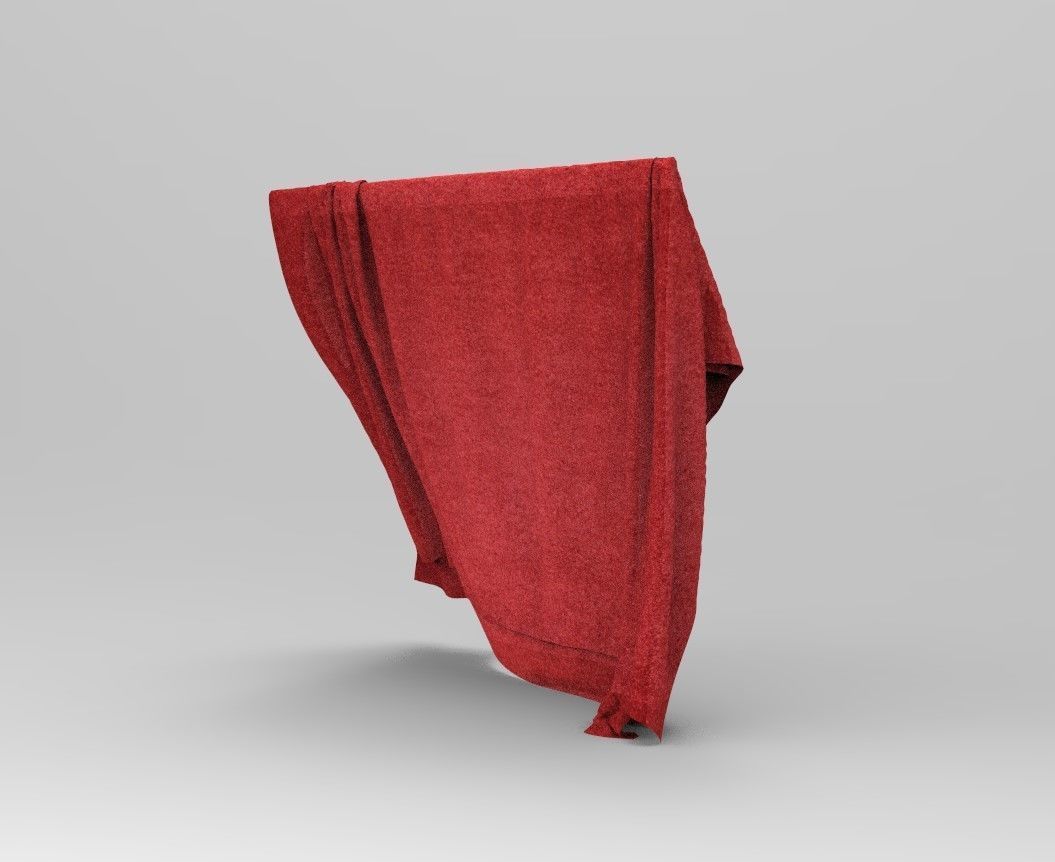 Set 7 in 1 Cloth 3 Low-poly 3D model_21
