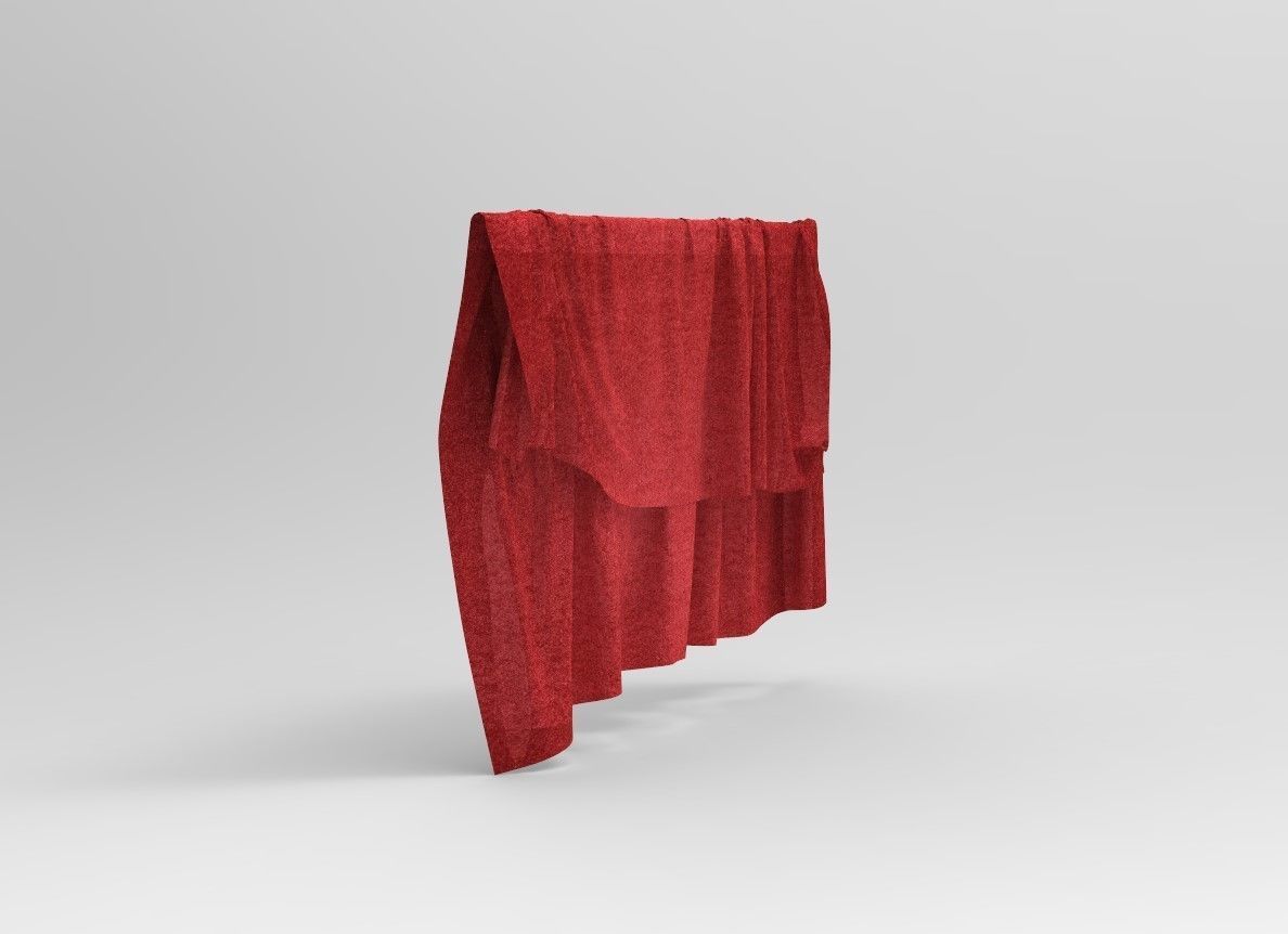Set 7 in 1 Cloth 3 Low-poly 3D model_28