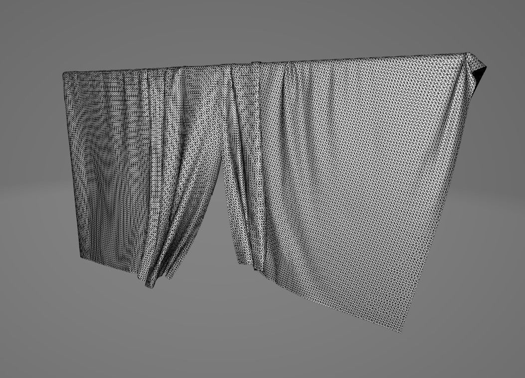 Set 7 in 1 Cloth 3 Low-poly 3D model_48