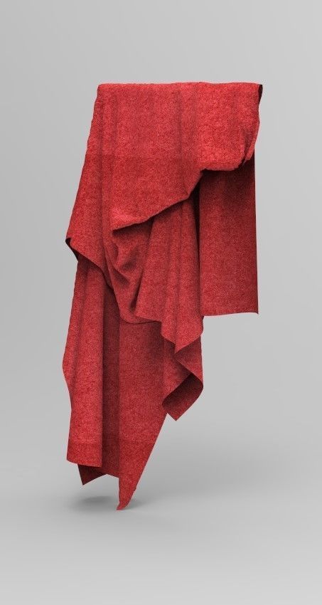 Set 7 in 1 Cloth 3 Low-poly 3D model_11