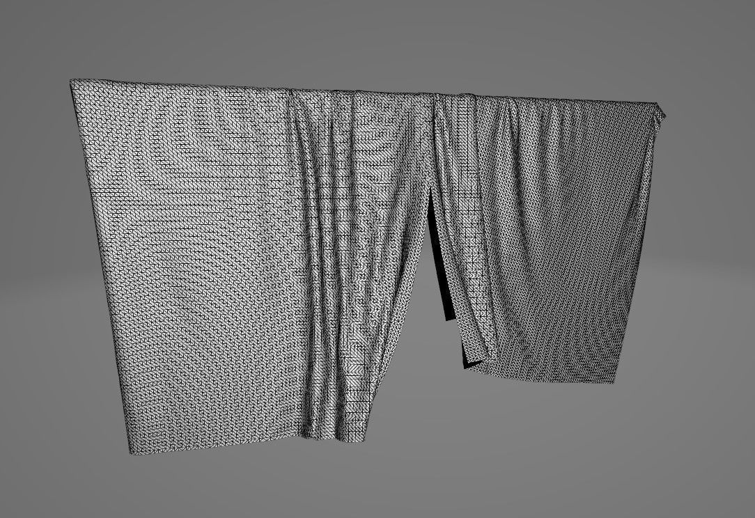 Set 7 in 1 Cloth 3 Low-poly 3D model_47