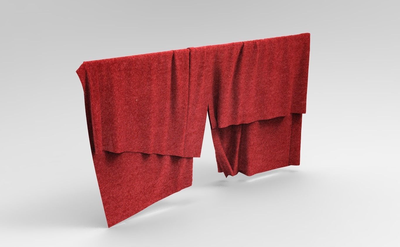 Set 7 in 1 Cloth 3 Low-poly 3D model_66