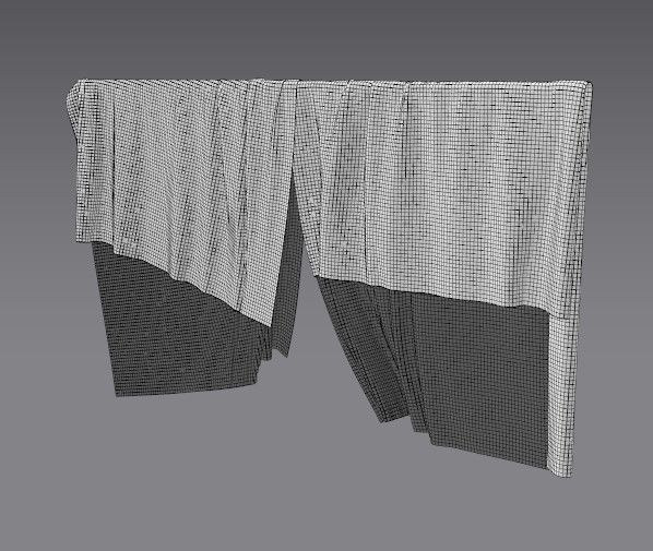 Set 7 in 1 Cloth 3 Low-poly 3D model_53