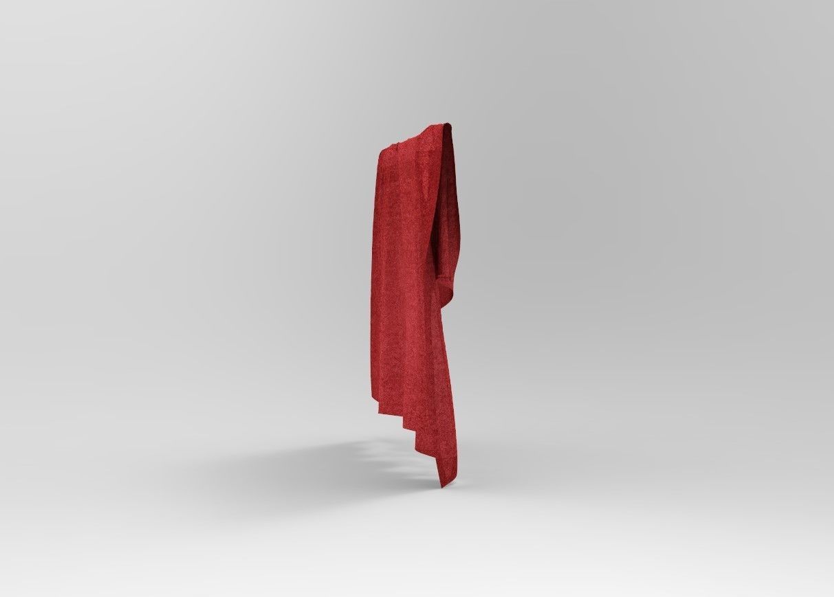 Set 7 in 1 Cloth 3 Low-poly 3D model_27