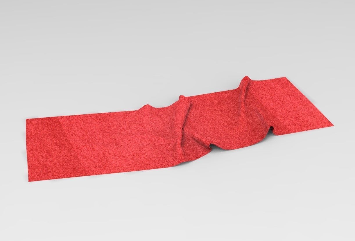 Set 7 in 1 Cloth 3 Low-poly 3D model_70