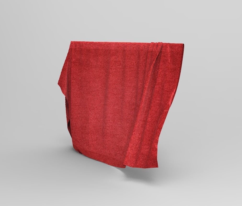 Set 7 in 1 Cloth 3 Low-poly 3D model_17