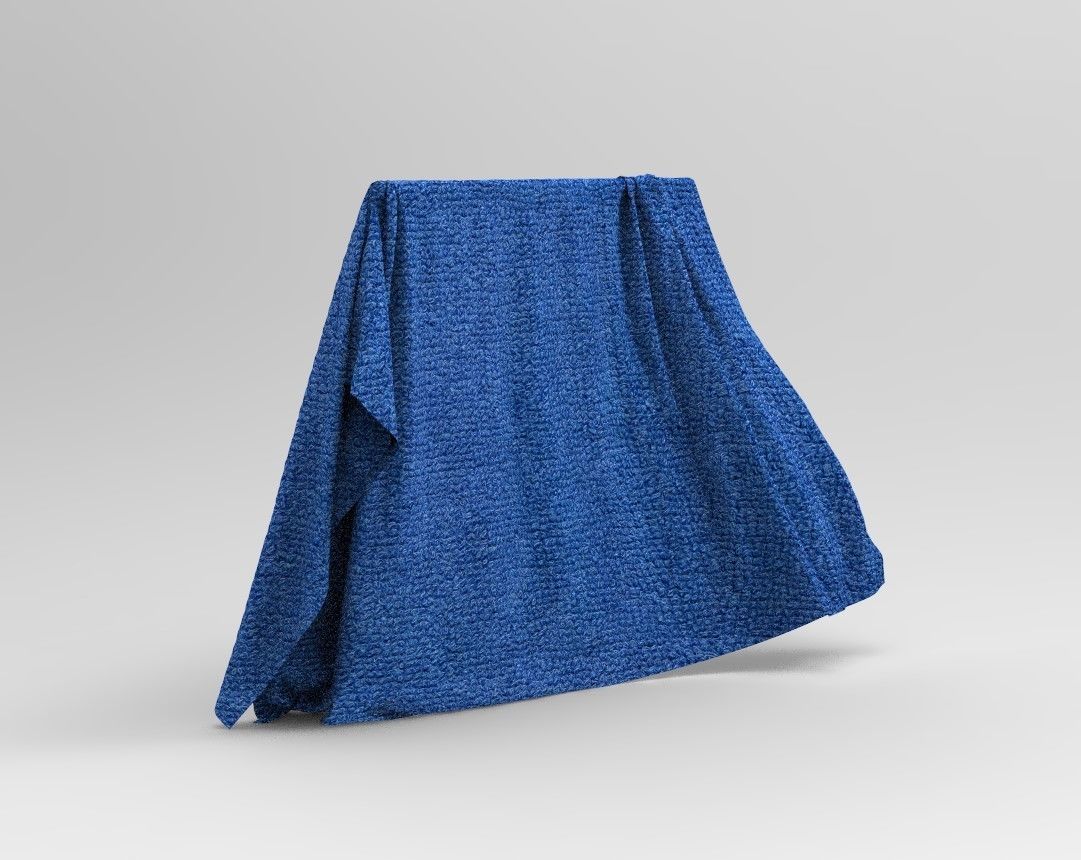 Set 5 in 1 Cloth 5 Low-poly 3D model_19