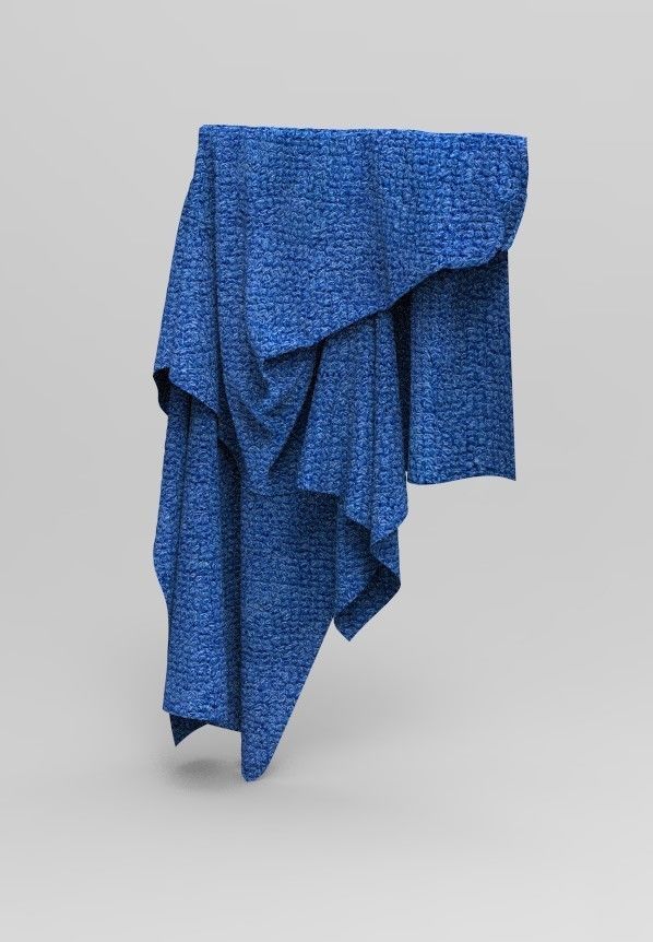 Set 5 in 1 Cloth 5 Low-poly 3D model_9