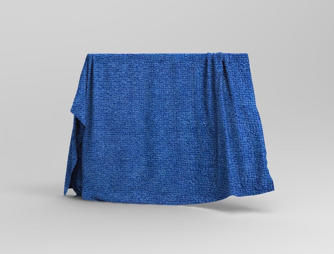 Set 5 in 1 Cloth 5 Low-poly 3D model_20