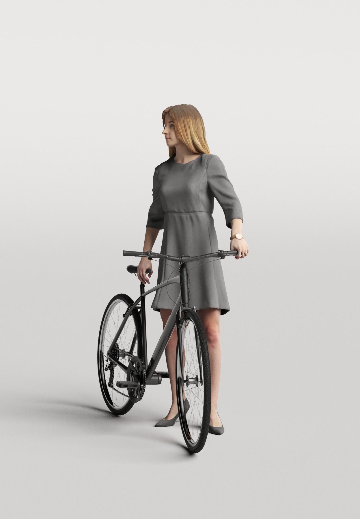 Humano 20-Collection 07 -  BIKES PEOPLE - 20x 3D models  3D model_20