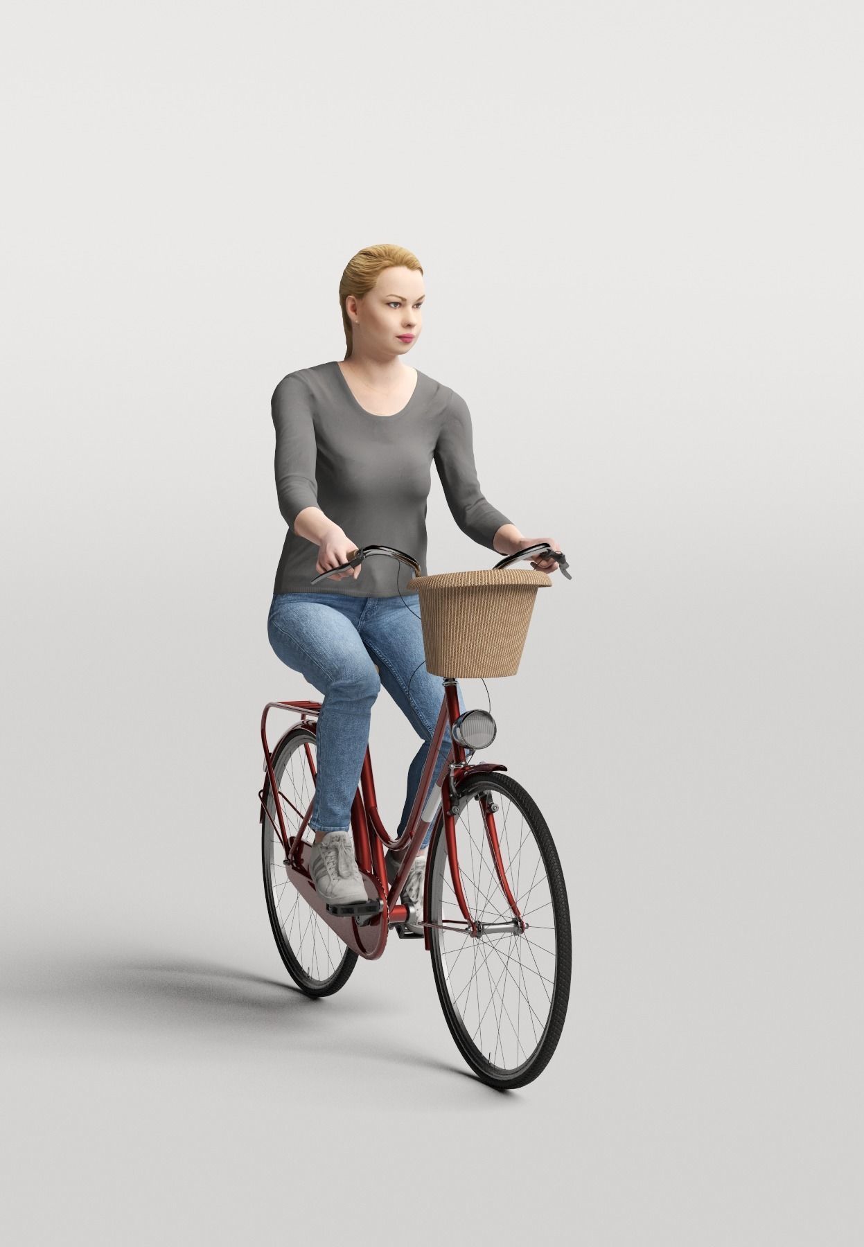 Humano 20-Collection 07 -  BIKES PEOPLE - 20x 3D models  3D model_1