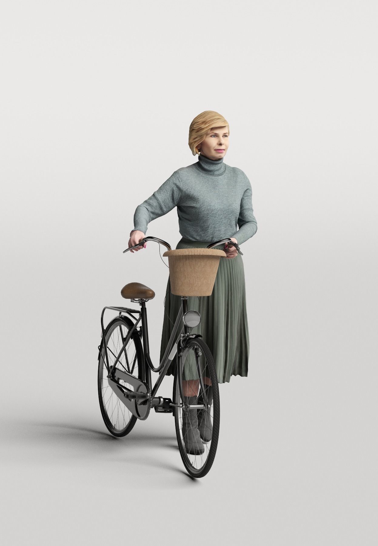 Humano 20-Collection 07 -  BIKES PEOPLE - 20x 3D models  3D model_14