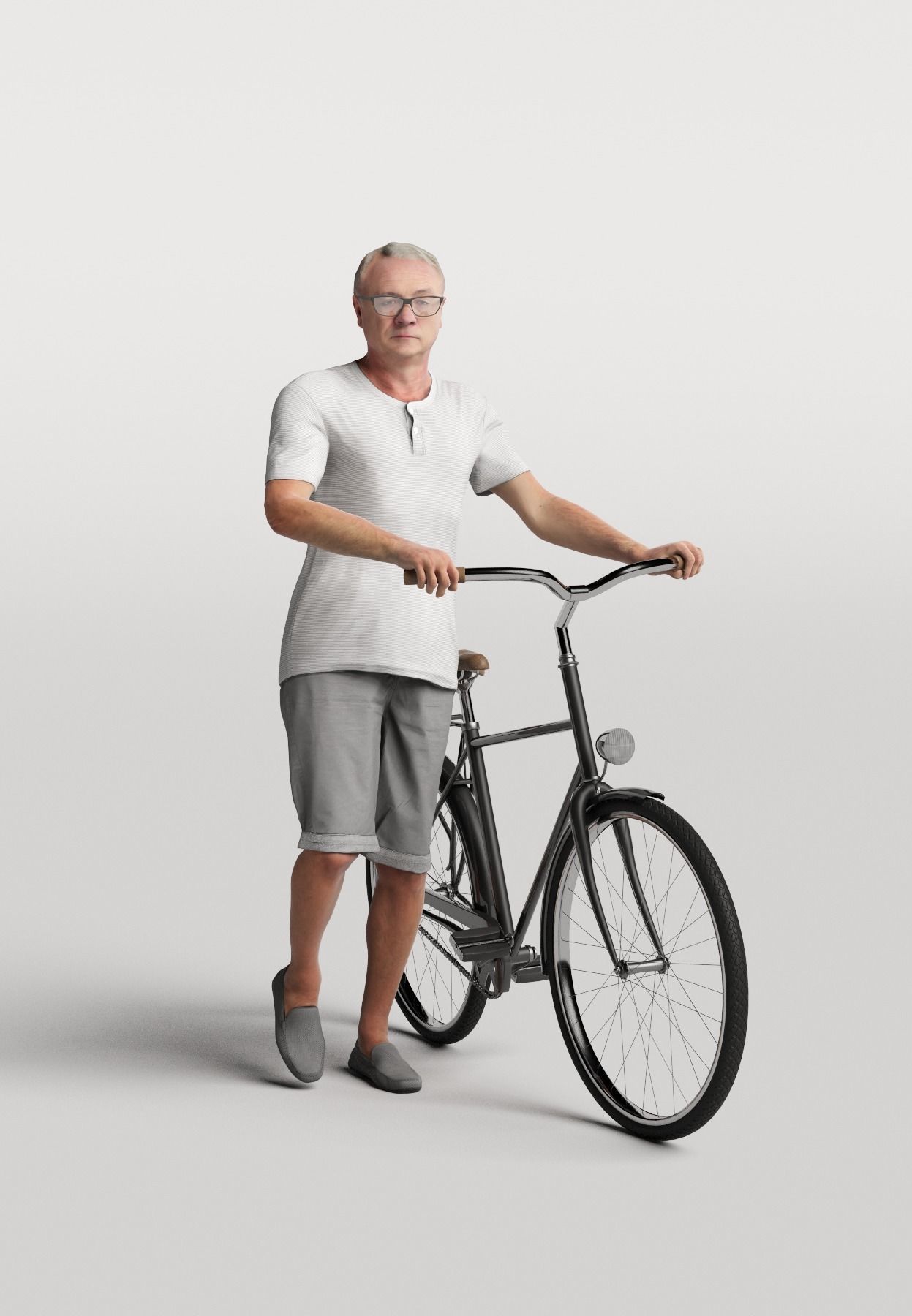 Humano 20-Collection 07 -  BIKES PEOPLE - 20x 3D models  3D model_13