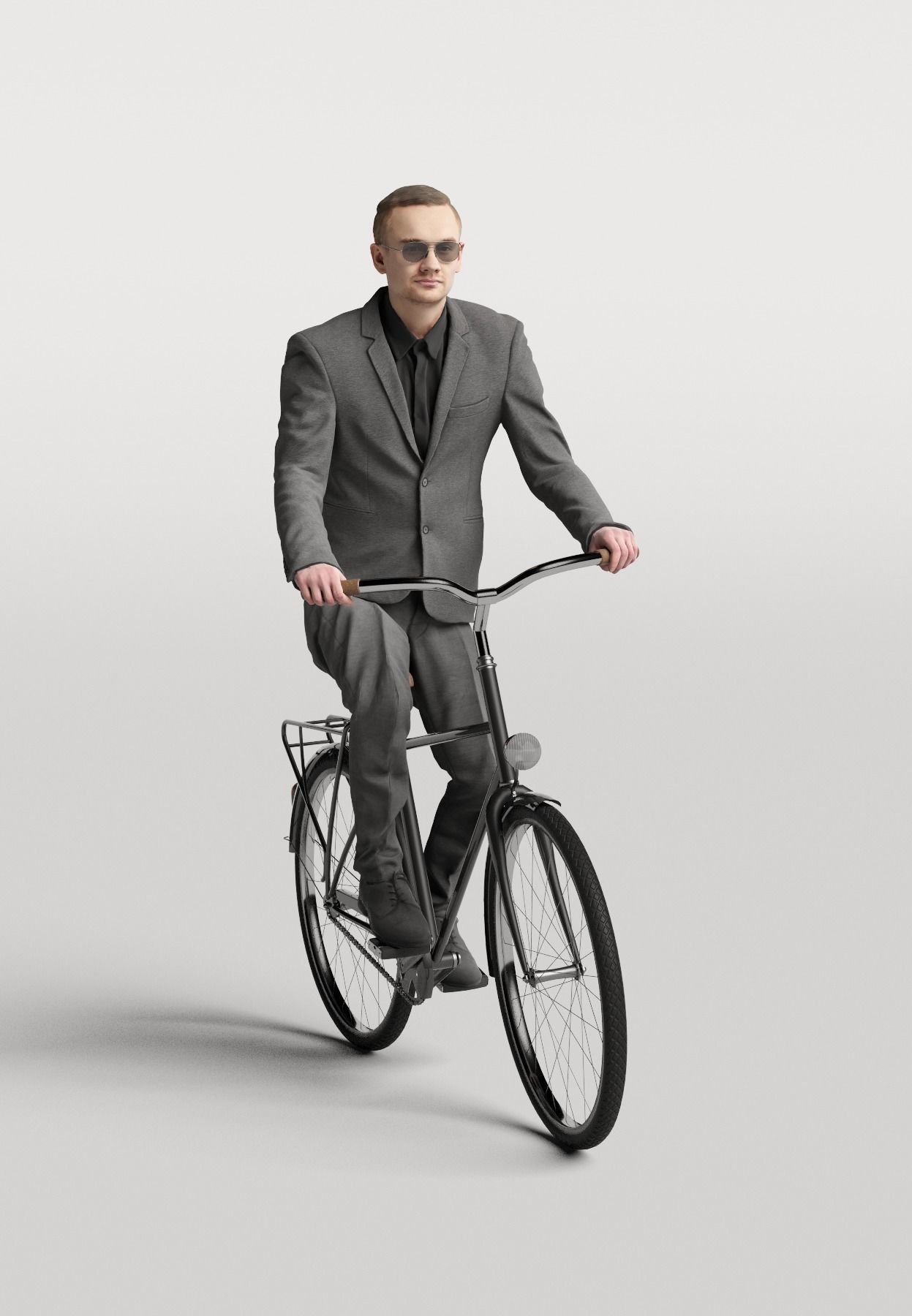 Humano 20-Collection 07 -  BIKES PEOPLE - 20x 3D models  3D model_16