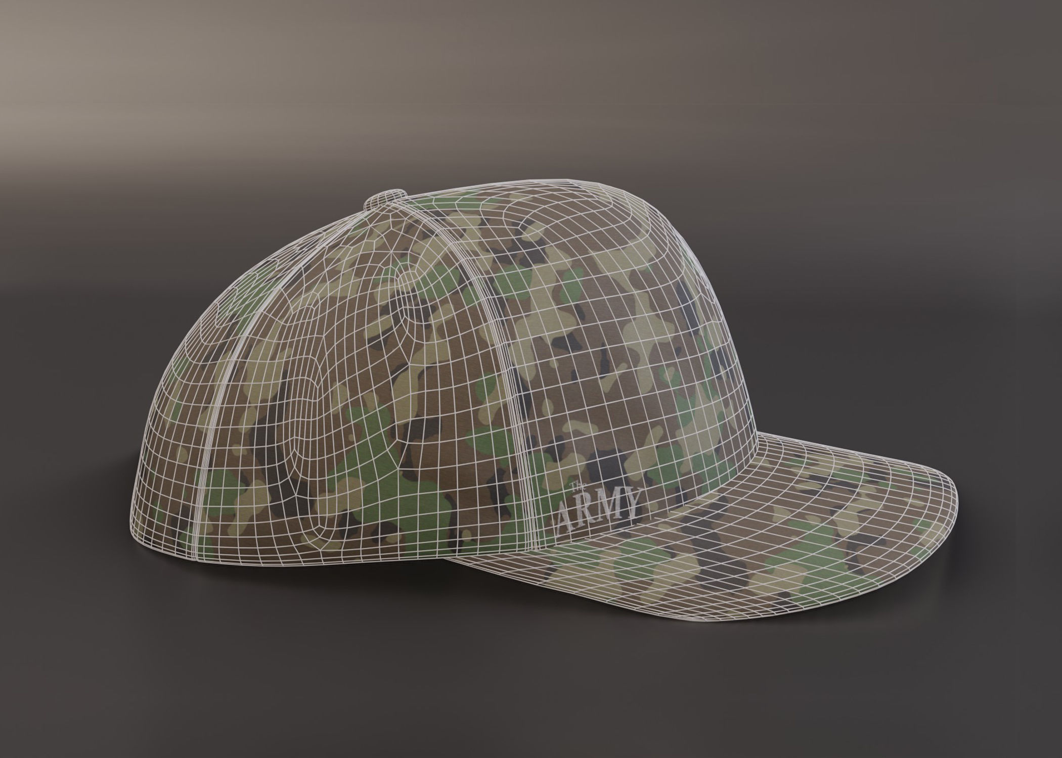 Cap-Hat 3D model_2