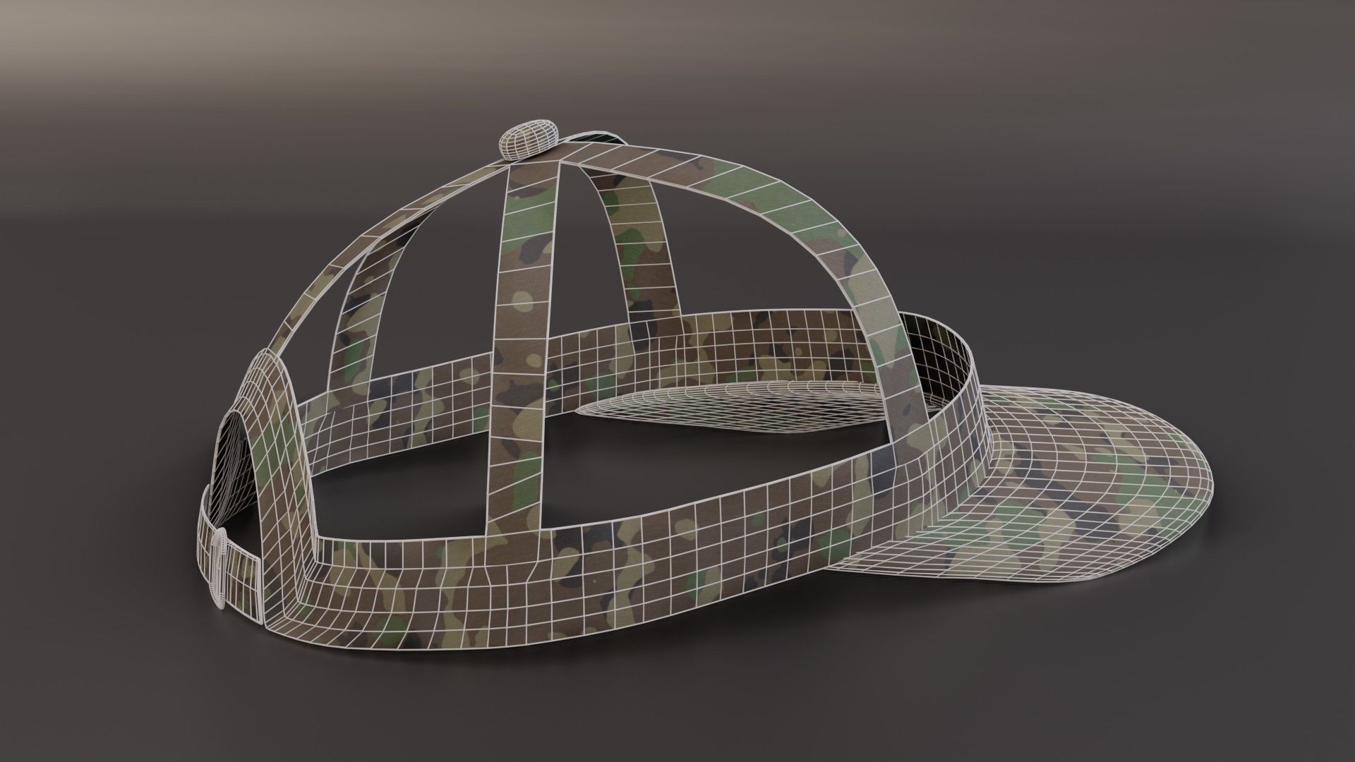 Cap-Hat 3D model_11