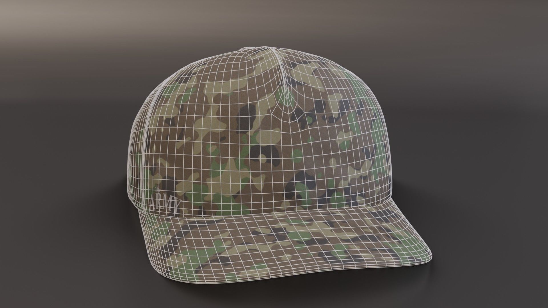 Cap-Hat 3D model_8