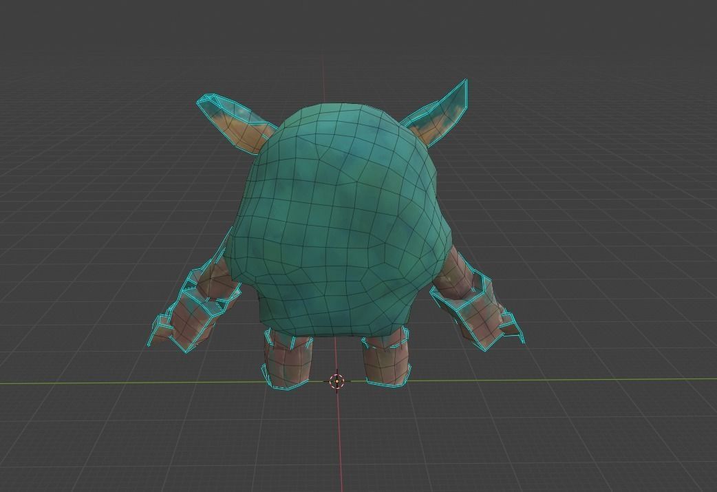 Low Poly Ancient Treant Rigged and Game Ready Low-poly 3D model_20