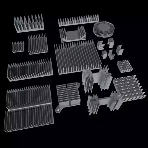 Collection of 19 Heatsinks