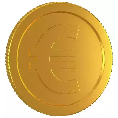 Euro Gold Coin 01