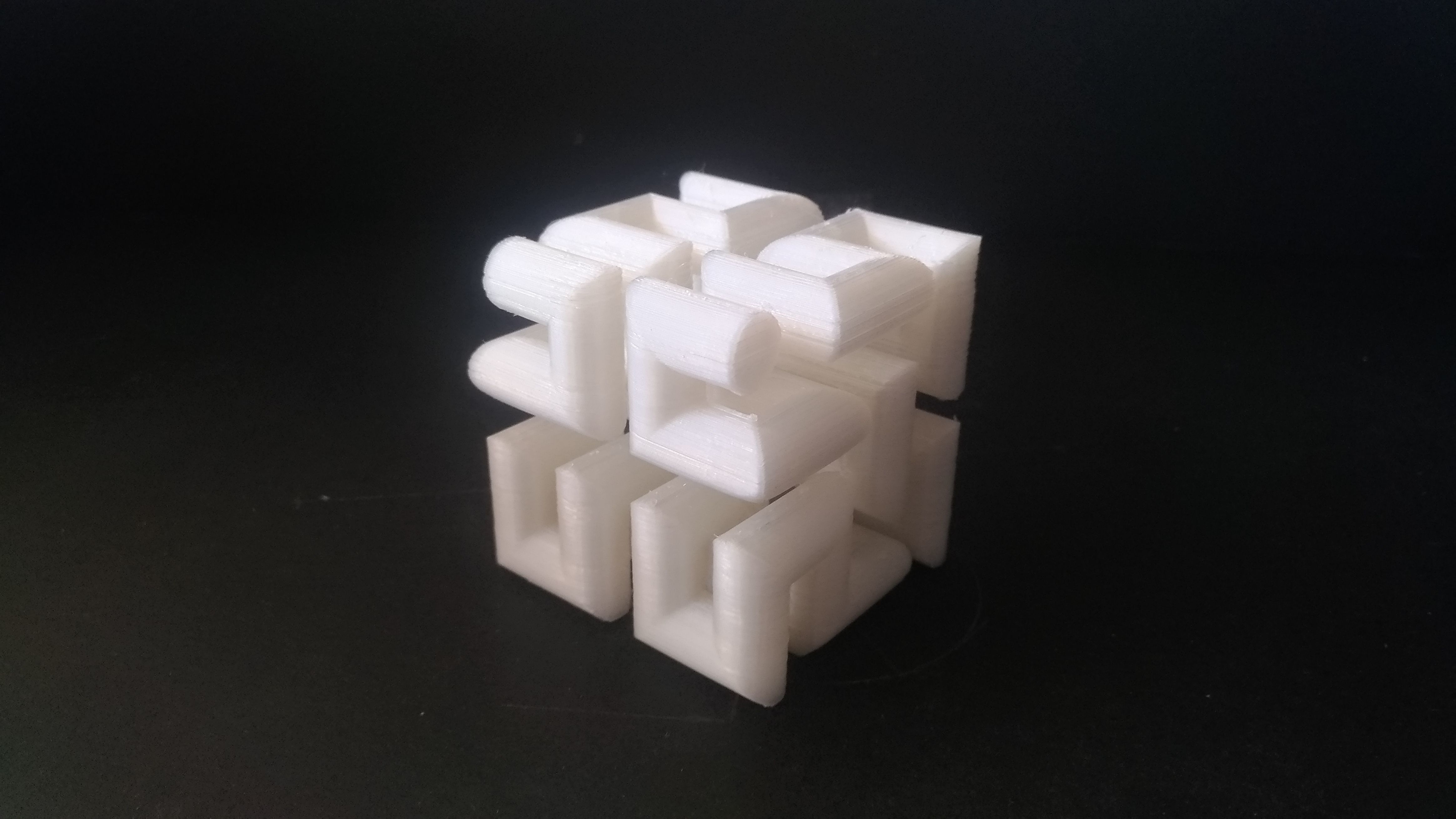 Hilbert Cube 3D print model_3