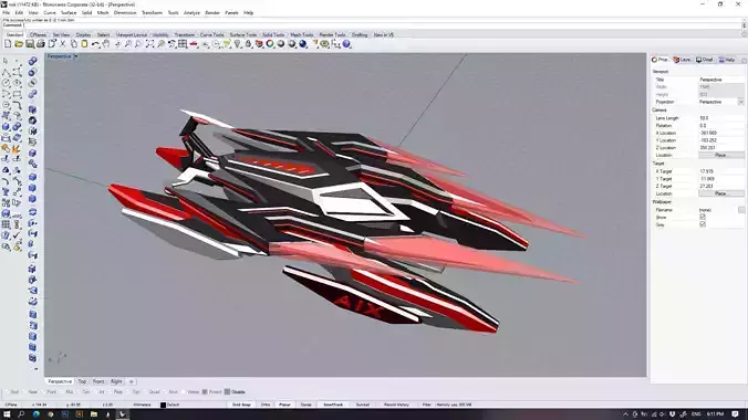 Risk Strom Sci-fi Laser Tank model 