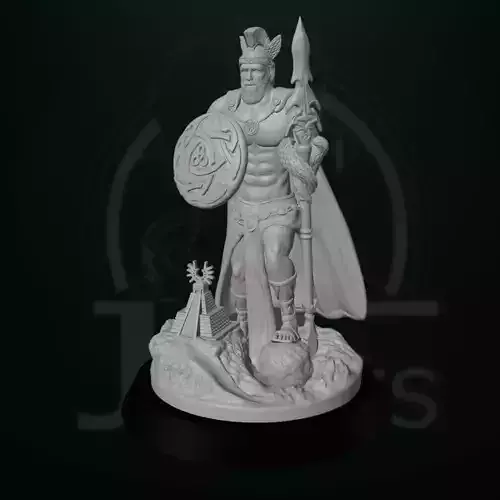 God Lugh - 3D-Printed Statue or Digital STL File